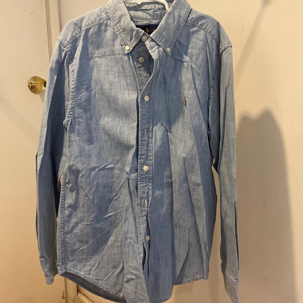 Ralph Lauren boys long sleeve button down